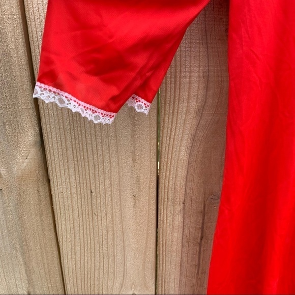 Vintage Lorraine Nylon Nightgown Sleep Lounge Gown House Dress Women’s Sz Small - Picture 3 of 5